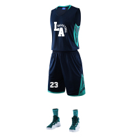 篮球服套装男可定制 L-6XL 比赛训练篮球衣