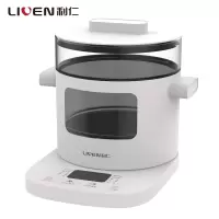 利仁（Liven）养生锅家用养生壶玻璃电炖锅多功能煲汤锅慢炖锅2L智能预约功能煮粥锅YSG-D2003