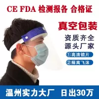 透明双面防尘面罩