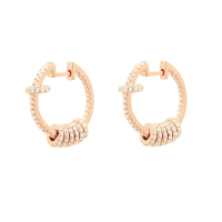 apm MONACO灵动圈圈环状耳环925银耳饰AE9753OX RE9753OX