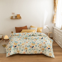 俏庭-全棉冬被/蓝颜