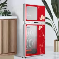 美的100K03立式台式消毒柜高温家用小型厨房碗柜碗筷烘干消毒柜