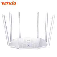 腾达(Tenda)AC21 双千兆路由器 2100M无线家用 5G双频 千兆端口 光纤宽带WIFI内配千兆网线(BY)