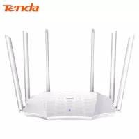 腾达(Tenda)AC21 双千兆路由器 2100M无线家用 5G双频 千兆端口 光纤宽带WIFI内配千兆网线(BY)