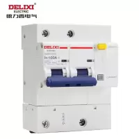 德力西 漏电断路器 规格:DZ47sLE 2P 100A-DLX
