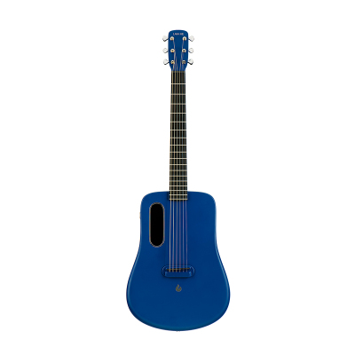 拿火吉他 LAVA ME2拿火碳纤维二代单板民谣吉他联名款36寸旅行琴蓝色原声