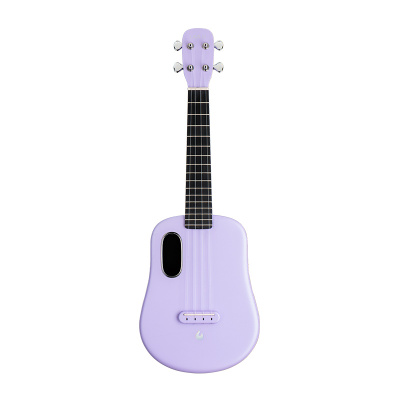 LAVA拿火 U 2初学者入门尤克里里23寸紫色原声碳纤维ukulele儿童小吉他