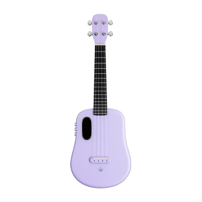 LAVA拿火 U 2初学者入门尤克里里23寸紫色加震碳纤维ukulele儿童小吉他