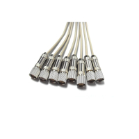 博扬 2M跳线BNC-L9 2M兆E1接头成品跳线 syv75-2-1同轴电缆DDF转接跳线 8芯 3米 (单位:根)