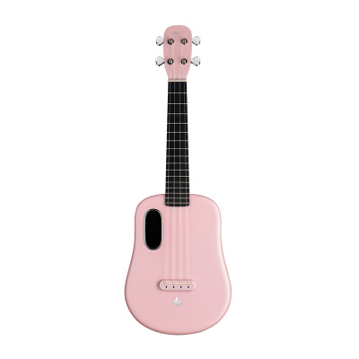 LAVA拿火 U 2初学者入门尤克里里23寸粉色原声碳纤维ukulele儿童小吉他