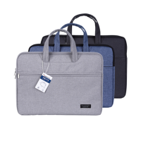 齐心 A8166 手提公文包 黑/灰/蓝 3色可选 5个起购