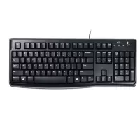 罗技(Logitech)K120 有线键盘 办公键盘 黑色