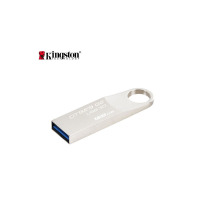 金士顿（Kingston）128GB USB3.0 U盘 DTSE9G2 银色 金属外壳高速读写
