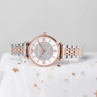 满天星手表 钢制表带 圆形镶钻石英轻奢时尚女士手表AR1926