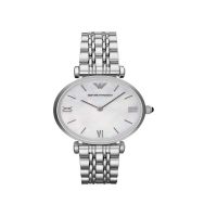 阿玛尼(Emporio Armani)手表 钢质表带石英表女 AR1682