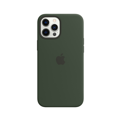 Apple 原装 iPhone 12 Pro Max MagSafe硅胶外壳 深绿色 12 Pro Max专用手机壳