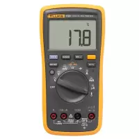 福禄克(FLUKE)17B+数字万用表 掌上型多用表电容频率温度仪器仪表