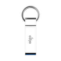 爱国者（aigo）64GB USB3.0迷你金属U盘U310 高速音乐U盘 银色车载无损音乐U盘抖音热门dj存歌曲MP3