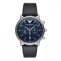 阿玛尼(EMPORIO ARMANI) 男士腕表 时尚飞行员系列石英表 男AR11105