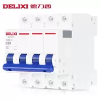 德力西 小型断路器 规格:DZ47LS C型 4P32A-DLX