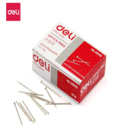 得力(deli)0019大头针金属固定针办公专用 单位盒