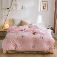 俏庭-全棉棉花被/花晨月夕-粉
