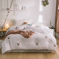 俏庭-全棉棉花被/萌犬