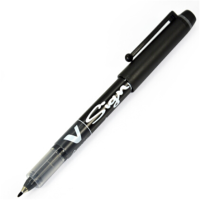 日本百乐（PILOT）签字笔绘图笔 1.0mm 黑色 2支装 SW-VSP原装进口