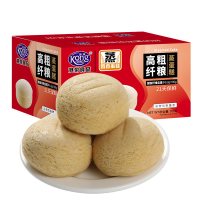 港荣黑麦高纤粗粮蒸蛋糕700g整箱早餐杂粮小面包休闲零食