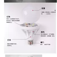 轨道射灯25we27飞球 10个装