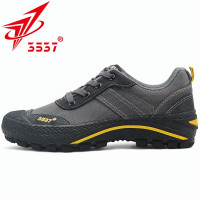 3537 新式解放鞋男鞋低帮作训鞋防滑透气耐磨训练鞋帆布胶鞋 深灰色-XL(牛二层反绒皮) 43