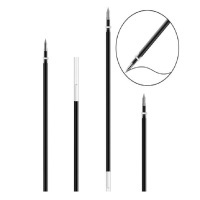 得力(deli)33405中性笔芯0.5mm(50支/桶)(单位:桶)黑