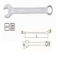 希恩凸筋双色高档德标两用扳手