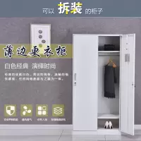 双门铁皮衣柜 更衣柜