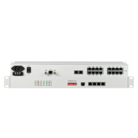 PCM12路语音(6路磁石,6路共电电话) 以太网口一个加一个RS232数据接口 一对