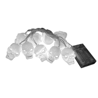 企业专享 万圣LED骷髅彩灯 3米 起订量50