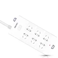 得力(deli) 18264 延长线插座(白) 单个装