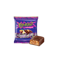 KDV袋装HK547夹心糖巧克力味(紫皮糖)-500g(239)