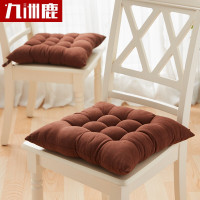 九洲鹿 时尚加厚麂皮绒坐垫沙发垫子(一个装)