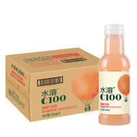 农夫山泉水溶C100西柚汁饮料445ml (15瓶)