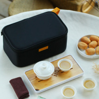 沏一杯茶 小白 PC802 （一碗三杯一盘一巾一包）