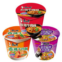 康师傅经典红烧牛肉桶面