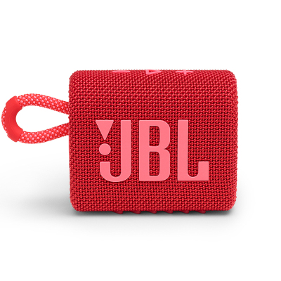 JBL GO3 音乐金砖三代 蓝牙户外便携音响 迷你小音响低音 IP67防水防尘 红色