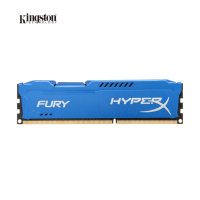 金士顿(Kingston) DDR3 1600 8GB 台式机内存条 骇客神条 蓝色