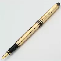 毕加索(Pimio)PS-901 巴黎风情系列鎏金色铱金笔钢笔 单支装