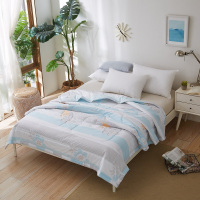 恒源祥 TSB2011 兰叙 全涤夏被 恒源祥 床上用品 棉被 夏被单张价