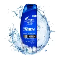 海飞丝(Head & Shoulders)男士去屑洗发露劲感净透190ml 3瓶装