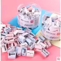 得力(deli)卷笔刀0594小型彩色转笔刀