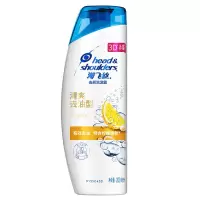 海飞丝(Head & Shoulders)去屑洗发露清爽去油型200毫升 3瓶装