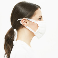 卓顺杰 棉纱口罩 可水洗劳保口罩12层16层 18层 24层 民用防护口罩 防风防灰尘纱口罩 24层(10只装)